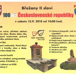 100. let Československé republiky 15.9.2018