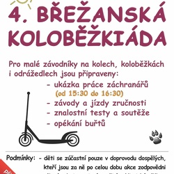 Břežanská koloběžkiáda 28.4.2019