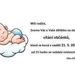 Vítání občánků 21.5.2023