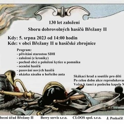 130.výročí založení SHD Břežany II - oslavy 5.8.2023