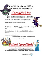 Pozvánka čarodějnice